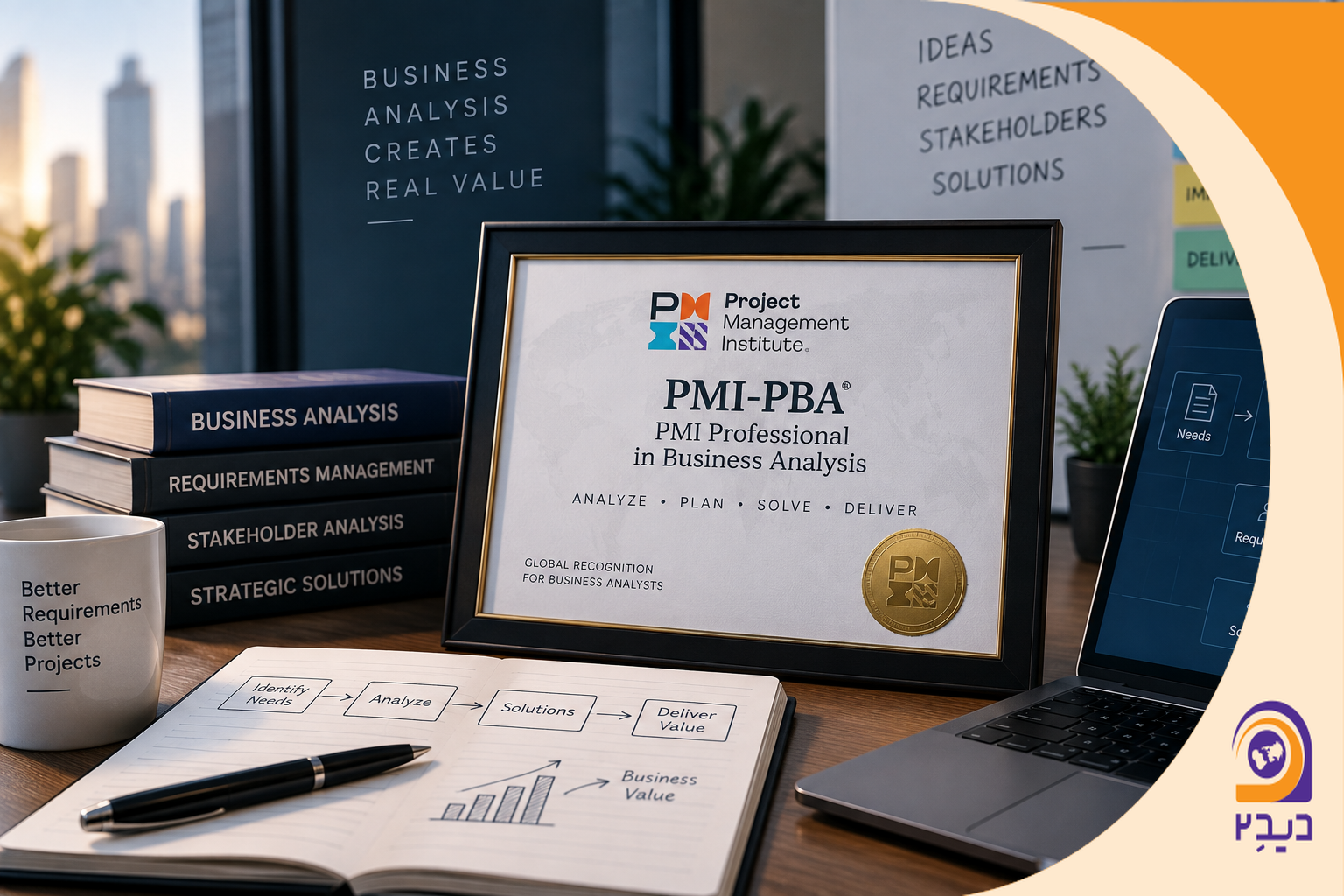 مدرک PMI-PBA چیست؟ | شرایط، آزمون و اعتبار گواهینامه PBA